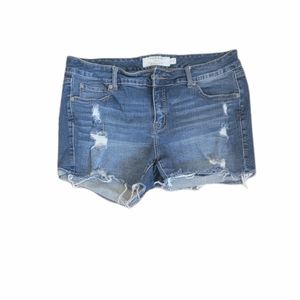 Torrid size 10 distressed Jean shorts